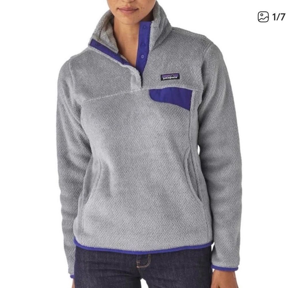 Patagonia re-tool T snap pullover women’s S